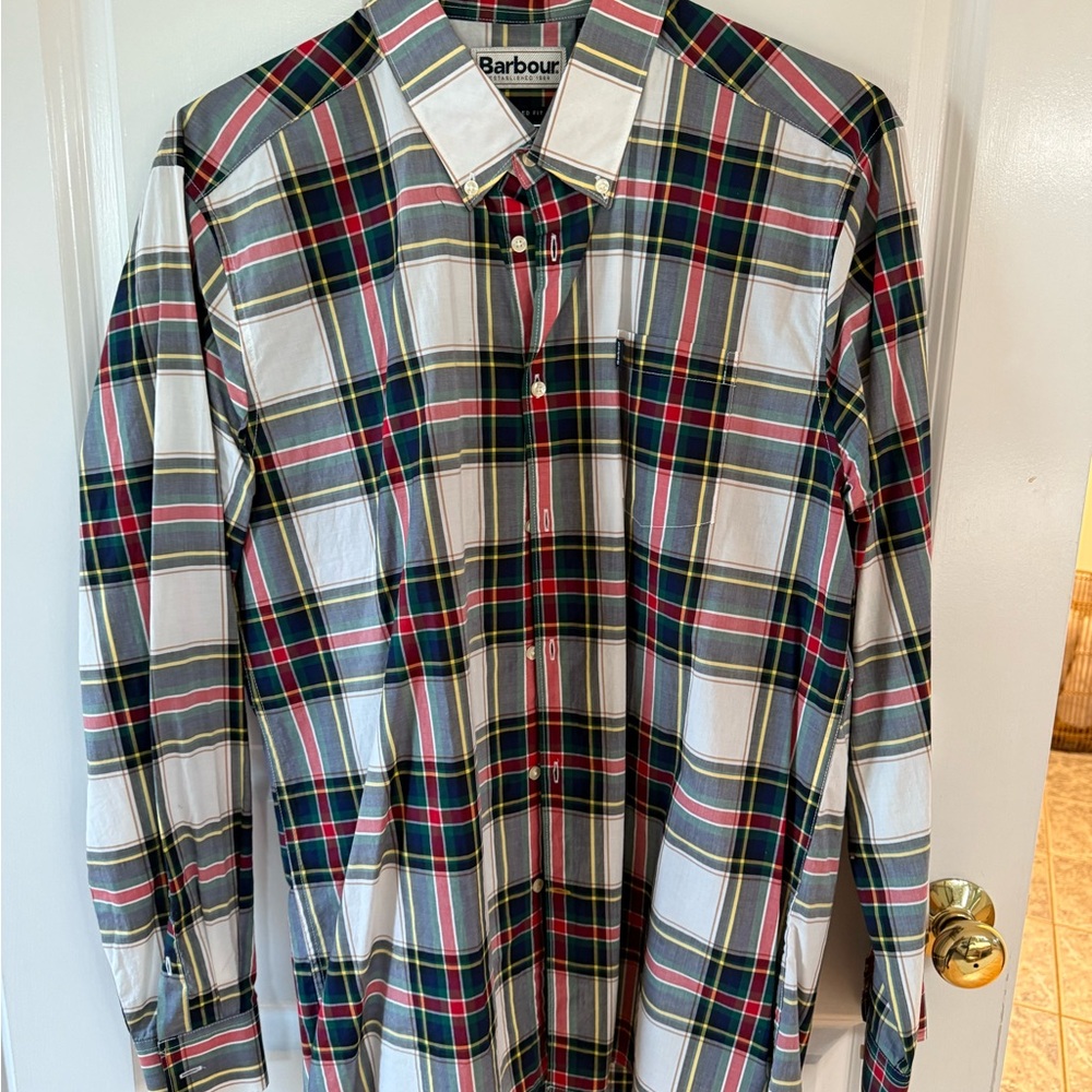 Barbour Men's Multicolor Plaid Shirt